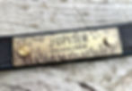 Thumbnail: Rivet On Dog Tag with Crystals - Dog Collar Nameplate
