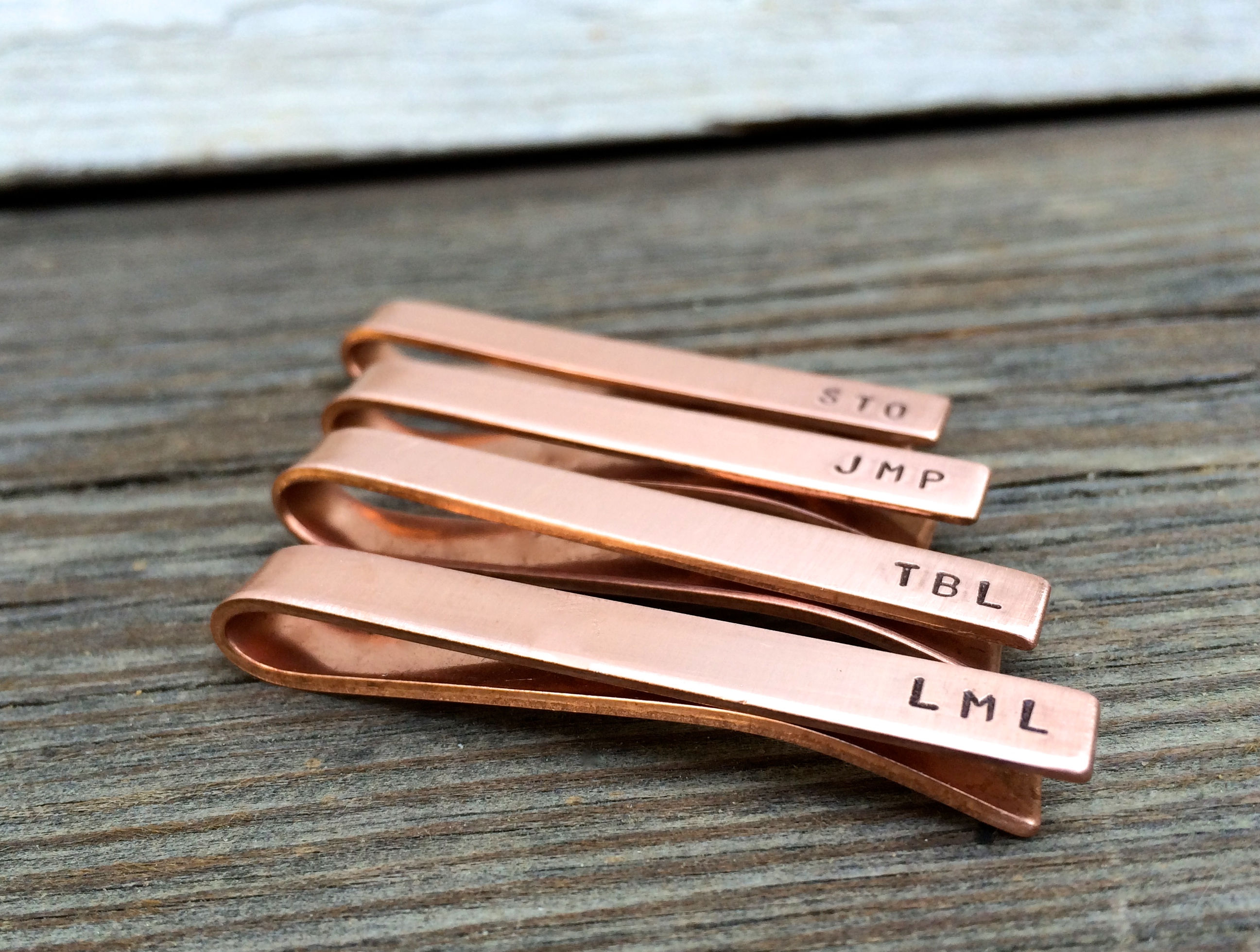 Tie Bar - Rose Gold / Copper