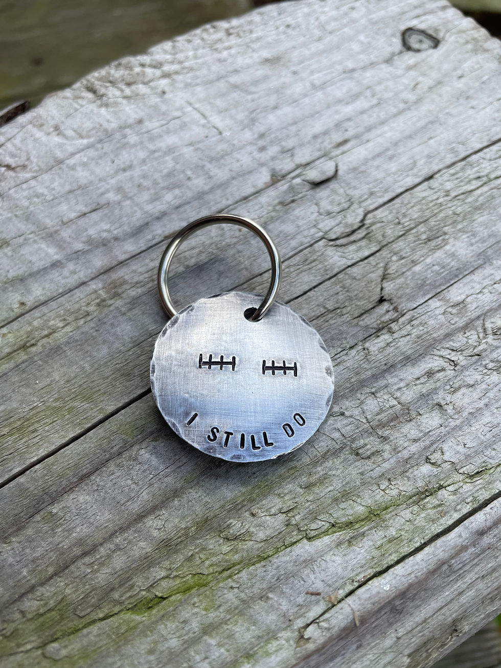 Thumbnail: 10th Anniversary Tally Mark Keychain