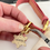 Thumbnail: Brass Horseshoe Tag Lock