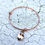 Thumbnail: In Loving Memory -- Rose Gold Cremation Urn Bangle