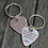 Thumbnail: Concert Date Guitar Pick Keychain in Copper