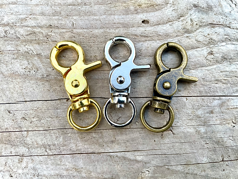Large Opening Swivel Clasp | thecopperpoppy