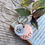 Thumbnail: Tansy Layered Dog Tag - in Copper and Aluminum