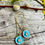 Thumbnail: Honeybee Earrings in Gold and Enamel