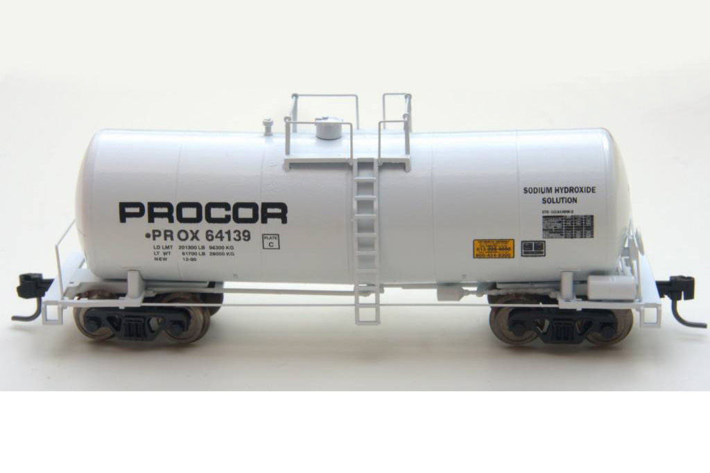 Zeuke FunnelFlow Tank Car - White Procor 64139