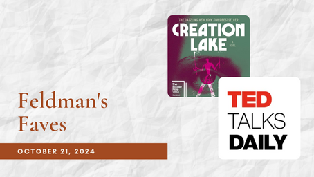 Feldman's Faves: October 21, 2024