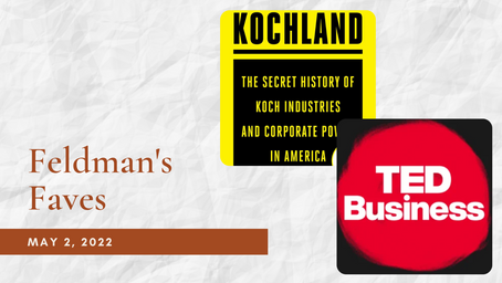 Feldman's Faves: May 2, 2022