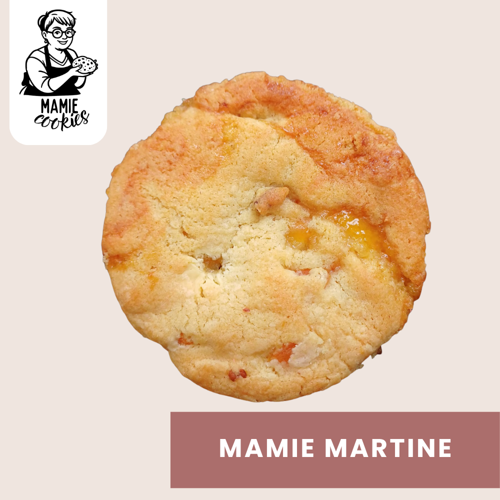 Mamie Martine - abricot, chocolat blanc noix de pécan