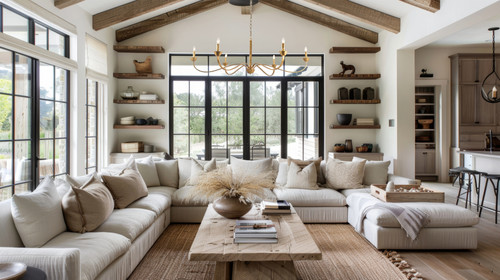 Sabine Grand Arc Chandelier – Gold | Terracottadesigns