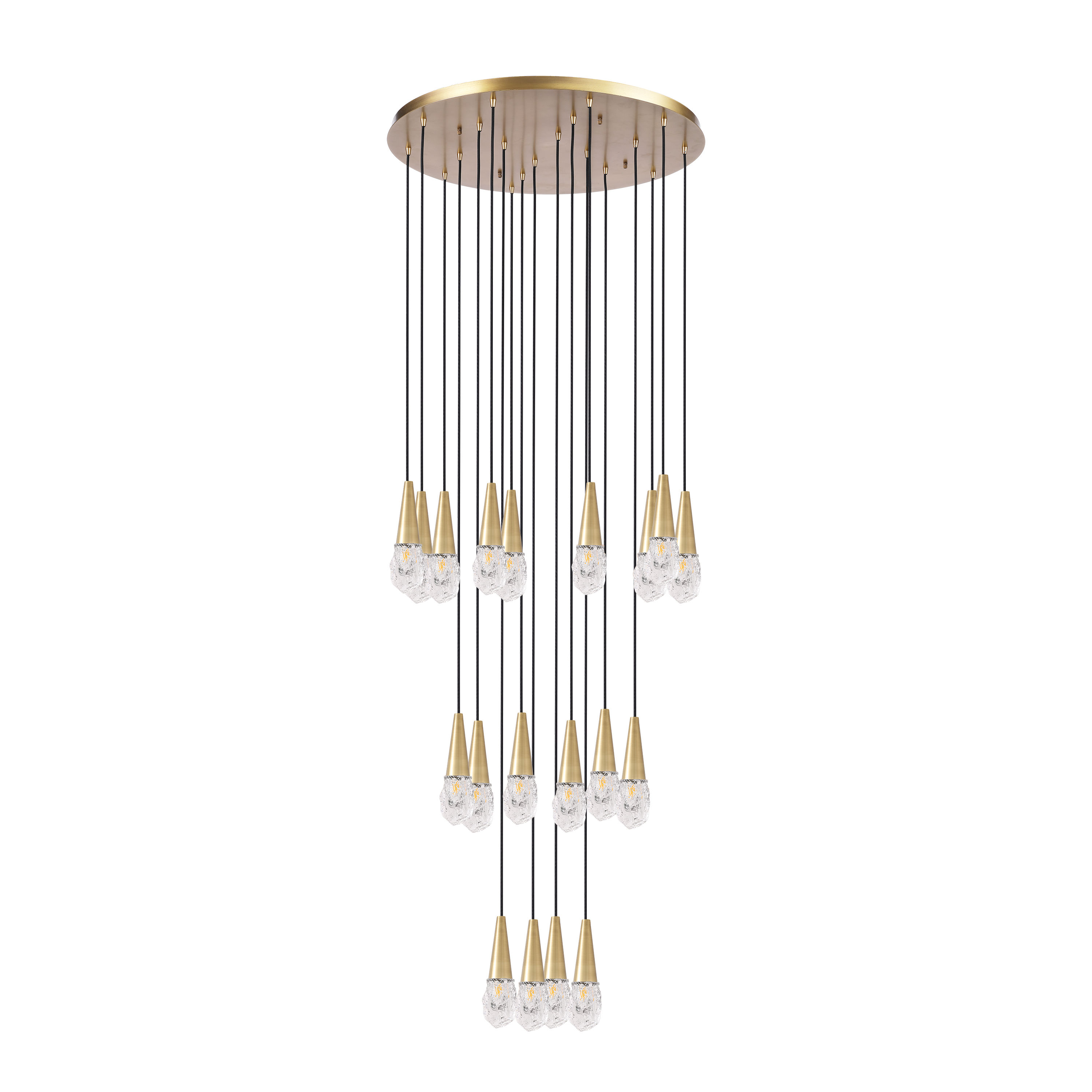 Montauk 20-Light Round Suspension Chandelier