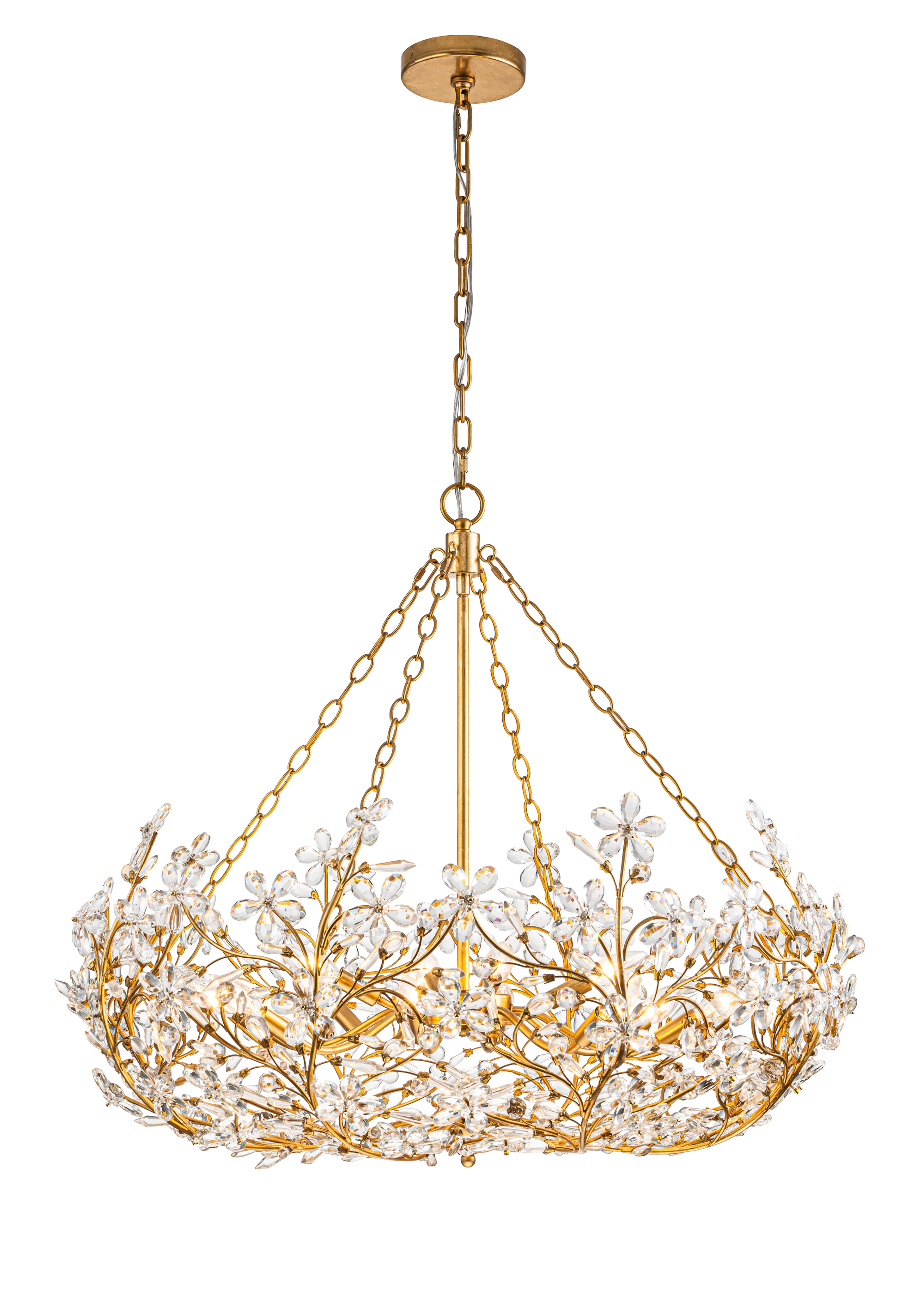 Ludovica Blossom Basket Chandelier
