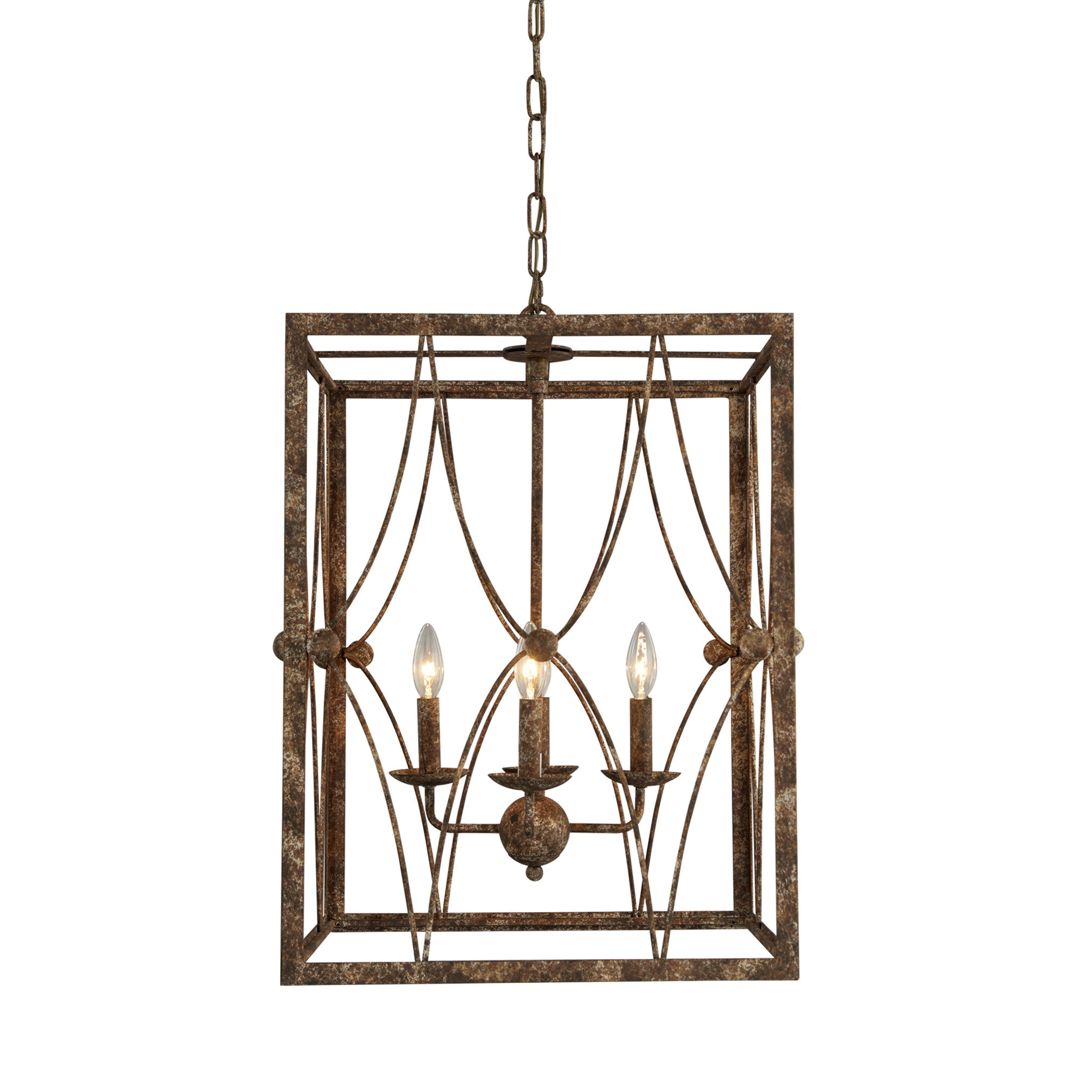 Tabby Square  Chandelier