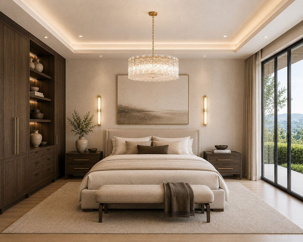 Thumbnail: Tundra Round Chandelier - Large
