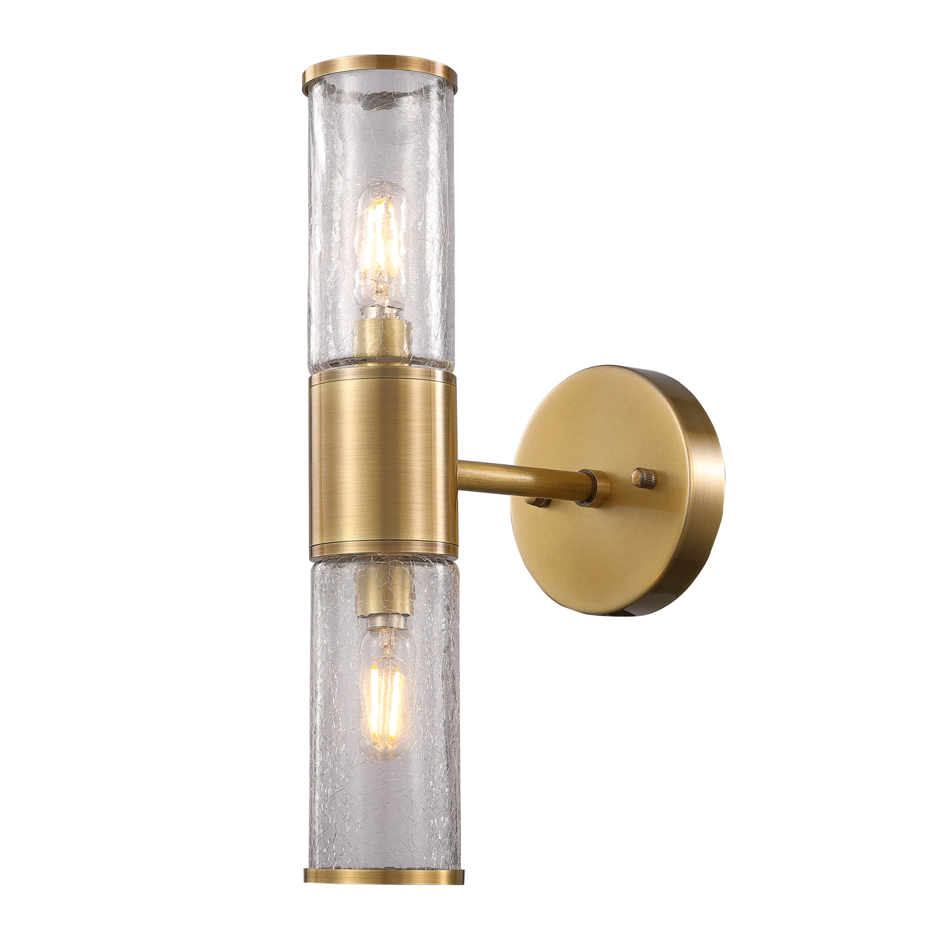 Gradara Double Sconce - Brass