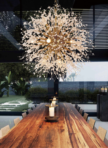 Milky Way Stellar Bloom Chandelier | Terracottadesigns