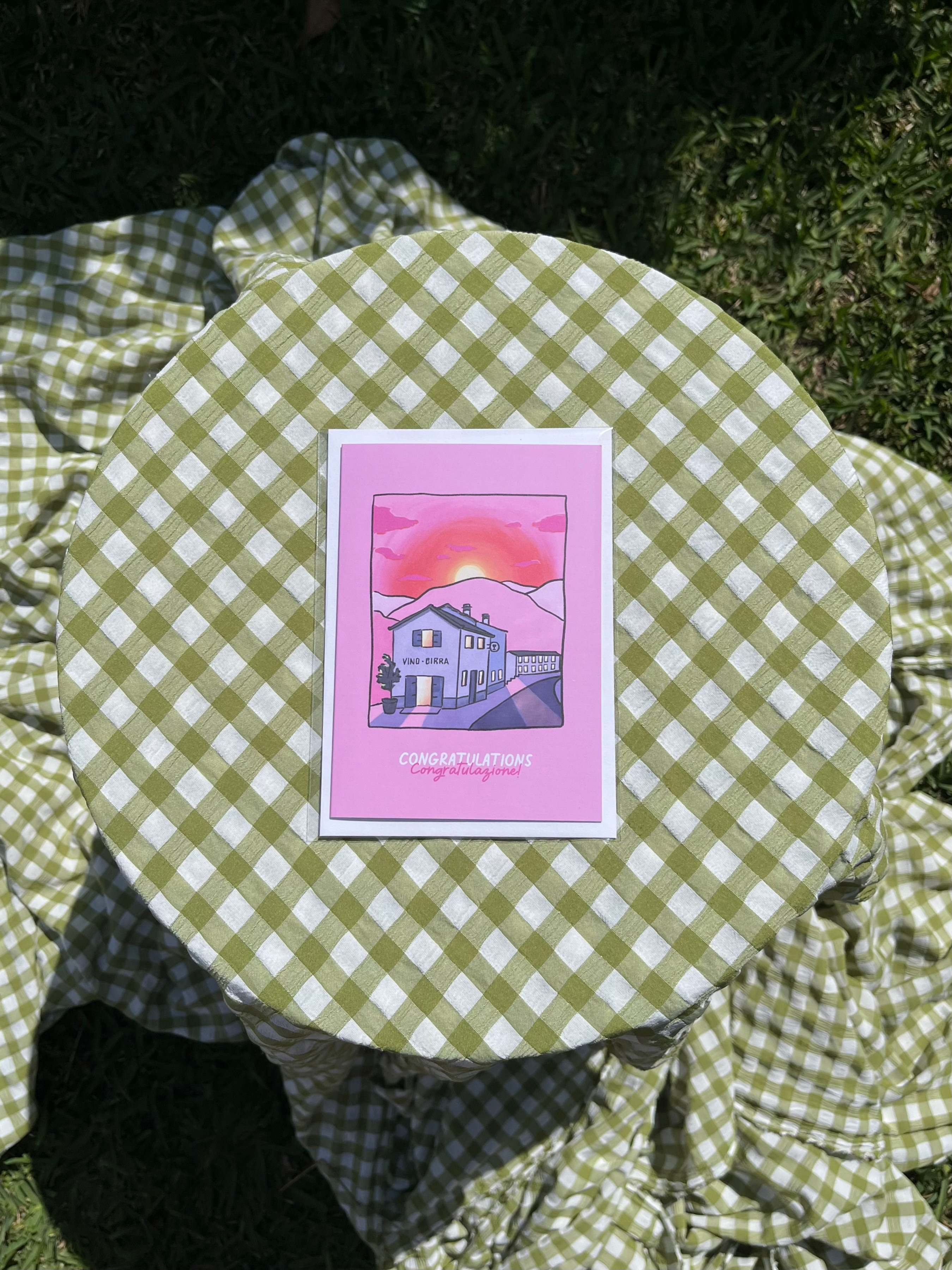 Bellvino 'Congratulations' Card