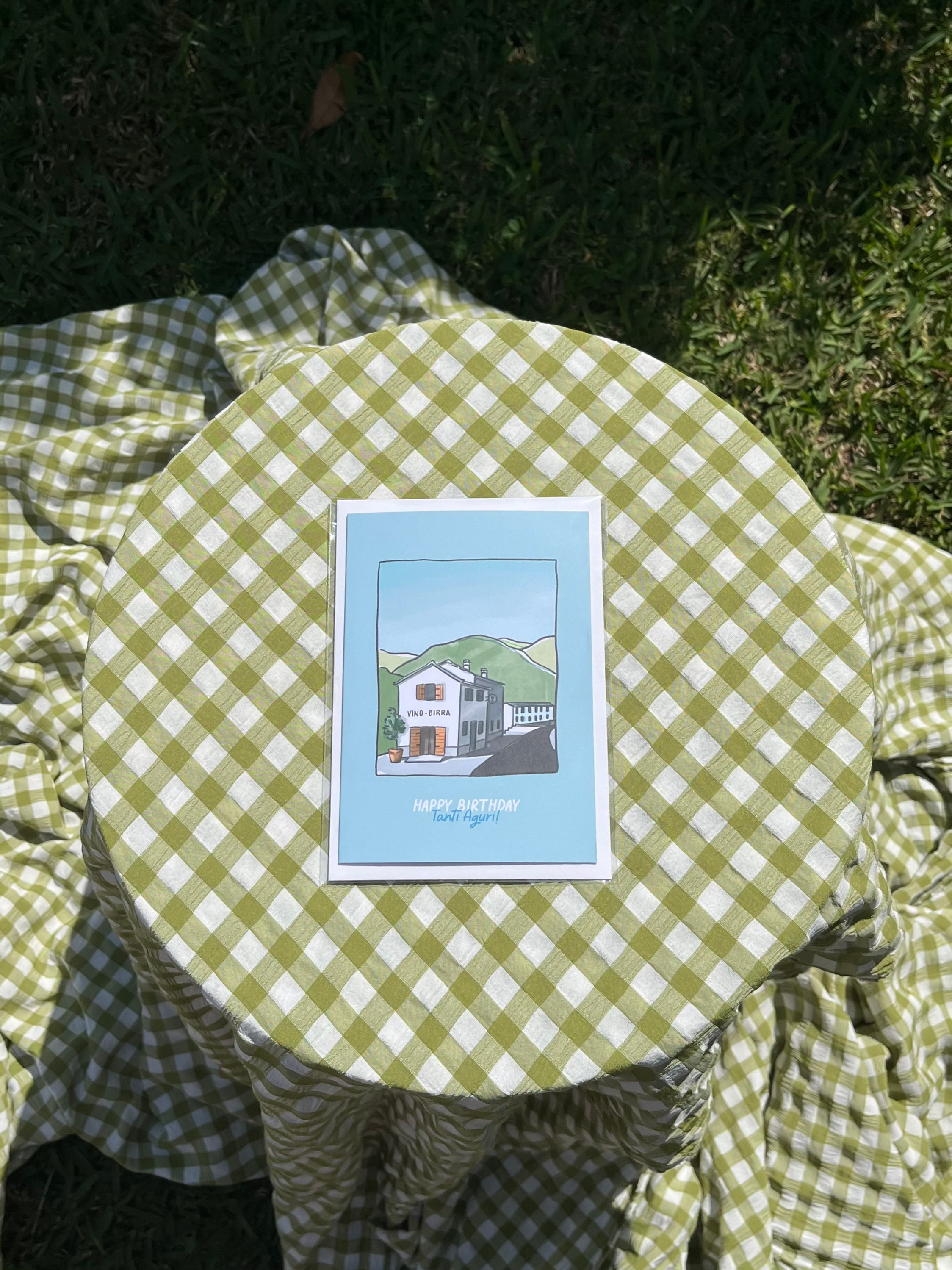 Bellvino 'Happy Birthday' Card