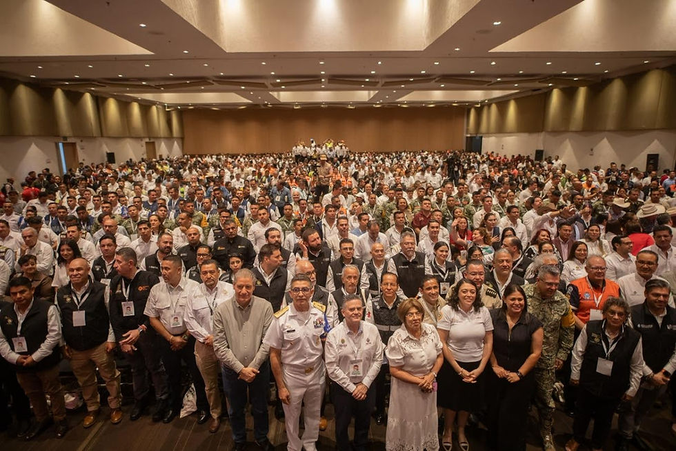 ¡SONORA SE PREPARA ANTE TEMPORADA DE CICLONES 2026! PARTICIPA EN REUNIÓN NACIONAL DE PROTECCIÓN CIVIL