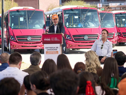 DURAZO REFUERZA TRANSPORTE EN SONORA Y GARANTIZA TARIFA SIN AUMENTO EN 2026