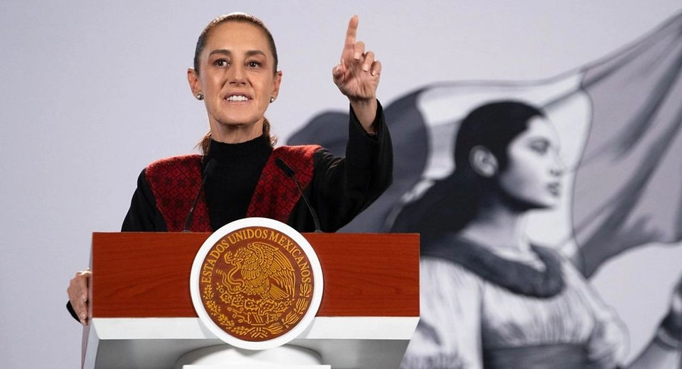 SHEINBAUM REPORTA CAÍDA DEL 98% EN CRUCES IRREGULARES DE MIGRANTES EN LA FRONTERA CON ESTADOS UNIDOS