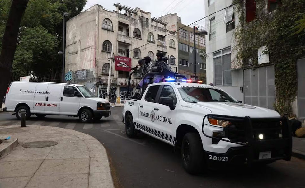 BAJO RESGUARDO FEDERAL, CUERPO DE PRESUNTO LÍDER DEL CJNG EN INSTALACIONES DE LA FEMDO EN CDMX