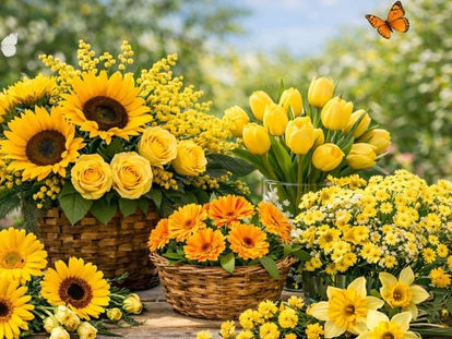 FLORES AMARILLAS Y NUEVAS TENDENCIAS: ASÍ SE VIVE LA LLEGADA DE LA PRIMAVERA