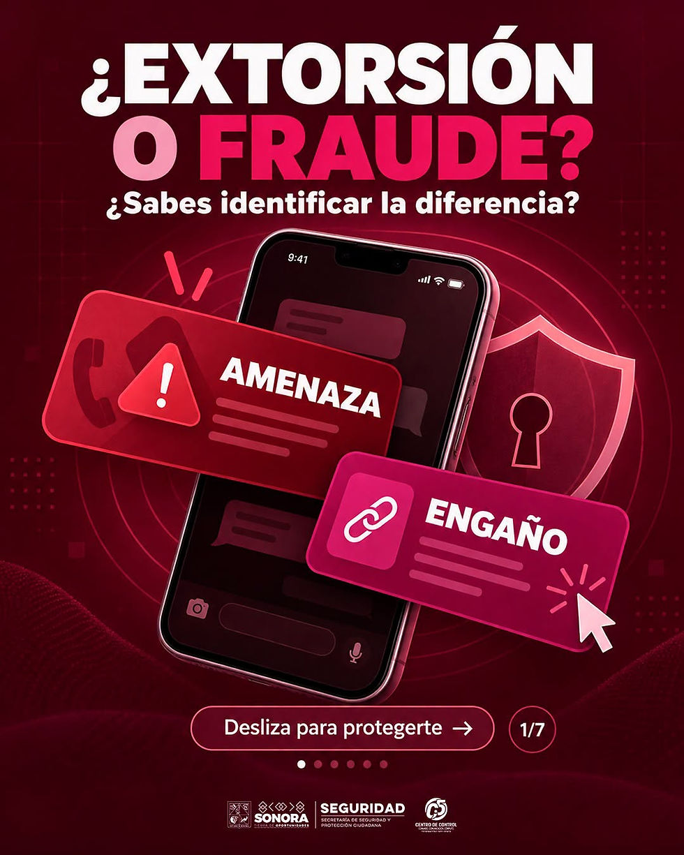 ¿EXTORSIÓN O FRAUDE? UNIDAD CIBERNÉTICA LLAMA A IDENTIFICAR LAS DIFERENCIAS