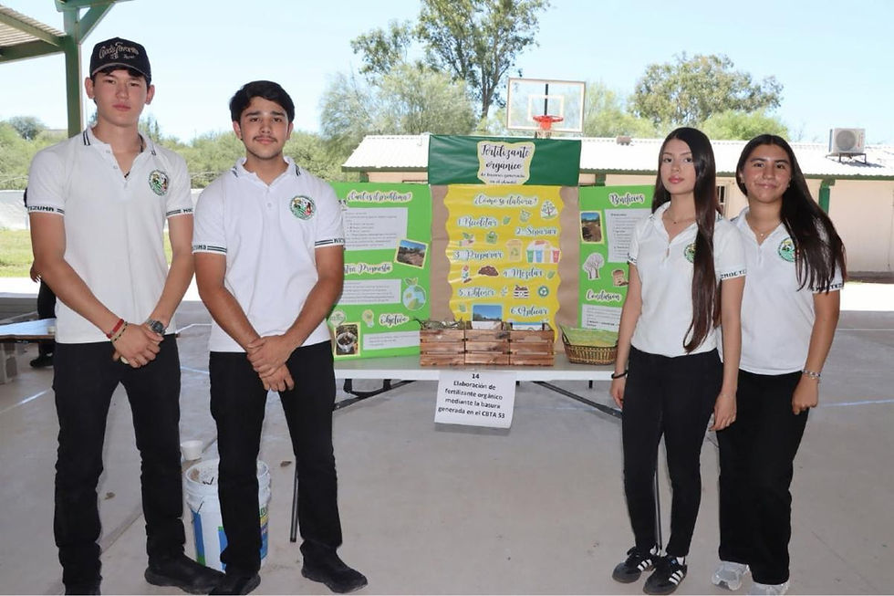 JÓVENES SORPRENDEN CON INNOVADORES PROYECTOS EN FERIA DE CIENCIA Y TECNOLOGÍA DE SONORA