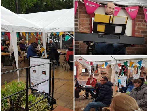 Relaunch Rehearsal success despite the rain!