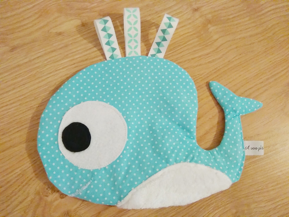 Miniature : Doudou Baleine
