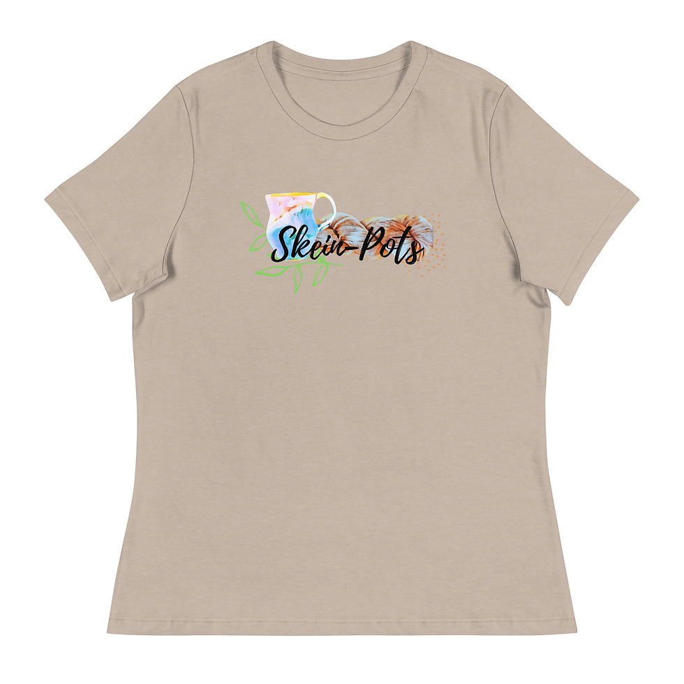Thumbnail: Skein-Pots Women's Relaxed T-Shirt