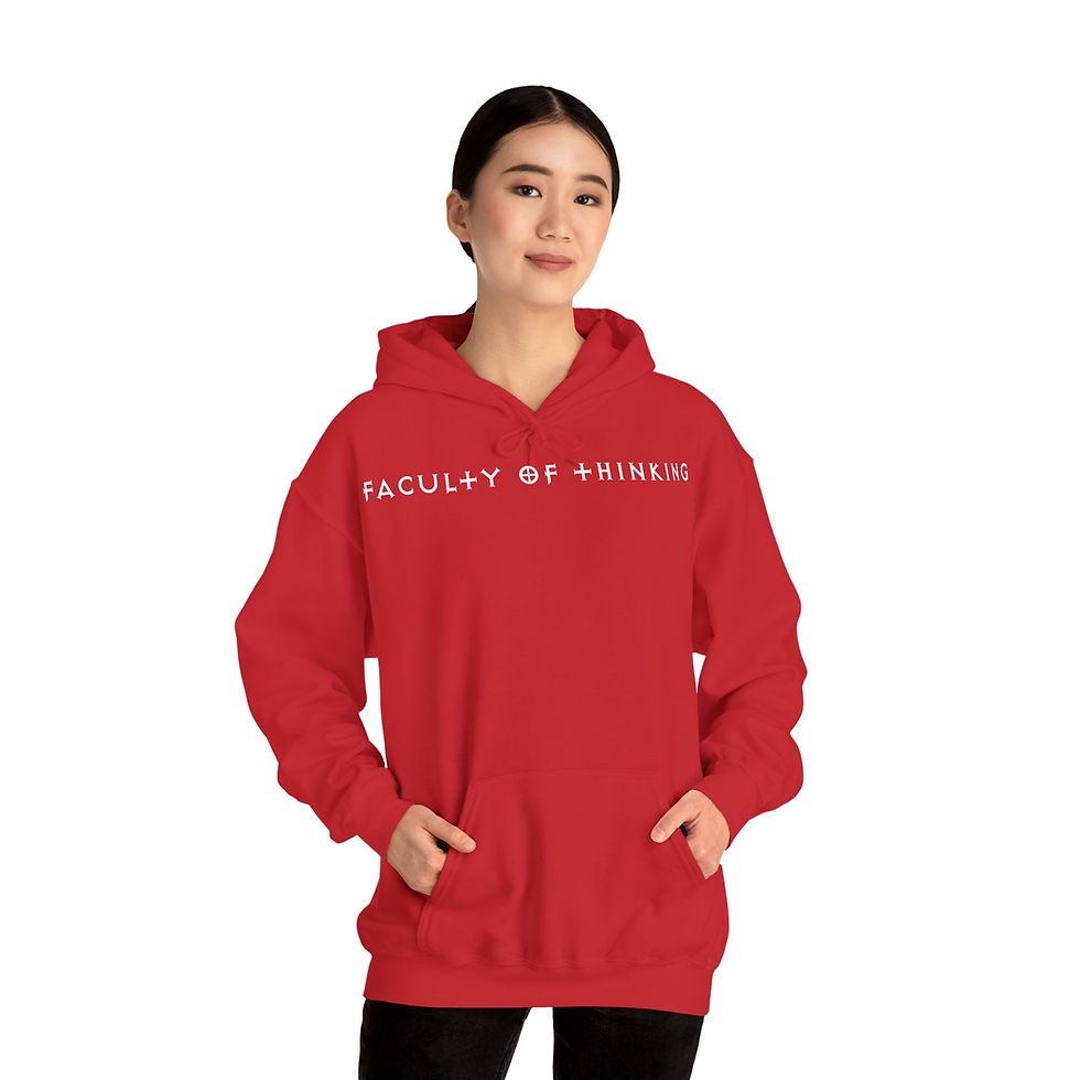 Thumbnail: The Faculty of Thinking Statement Hoodie - Womens