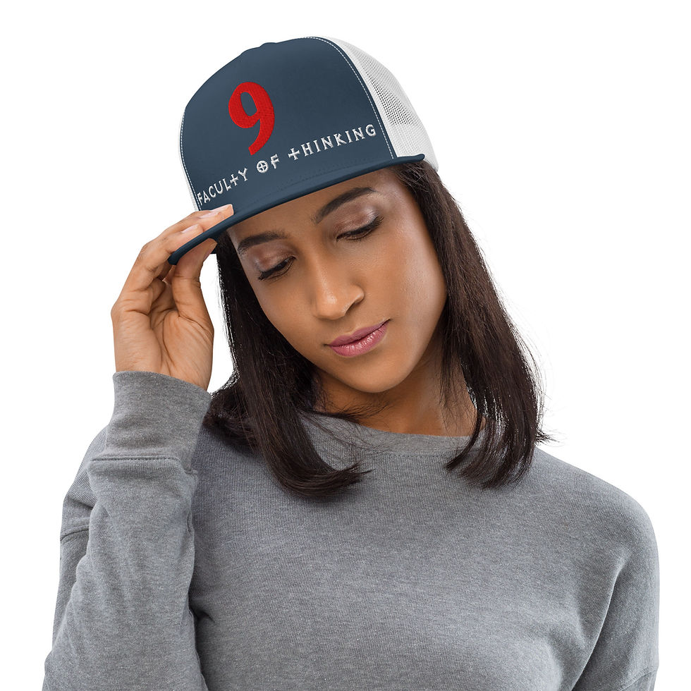 Thumbnail: The 9 Faculty Trucker Cap – The Wisdom Edition
