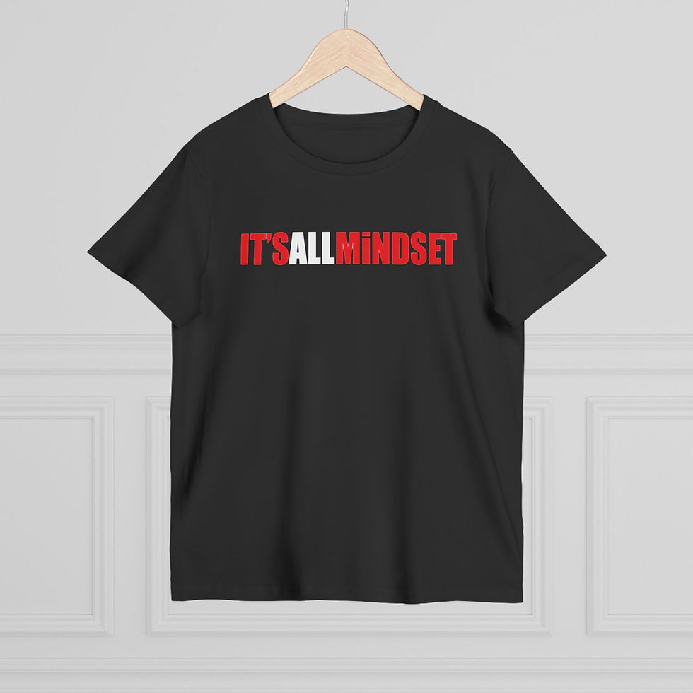 Thumbnail: "It's All Mindset" Tee – The Power of Perspective - WOMANS