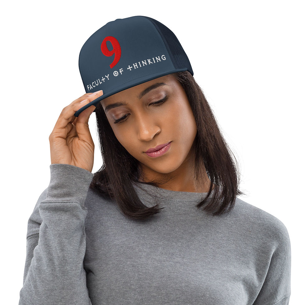 Thumbnail: The 9 Faculty Trucker Cap – The Wisdom Edition