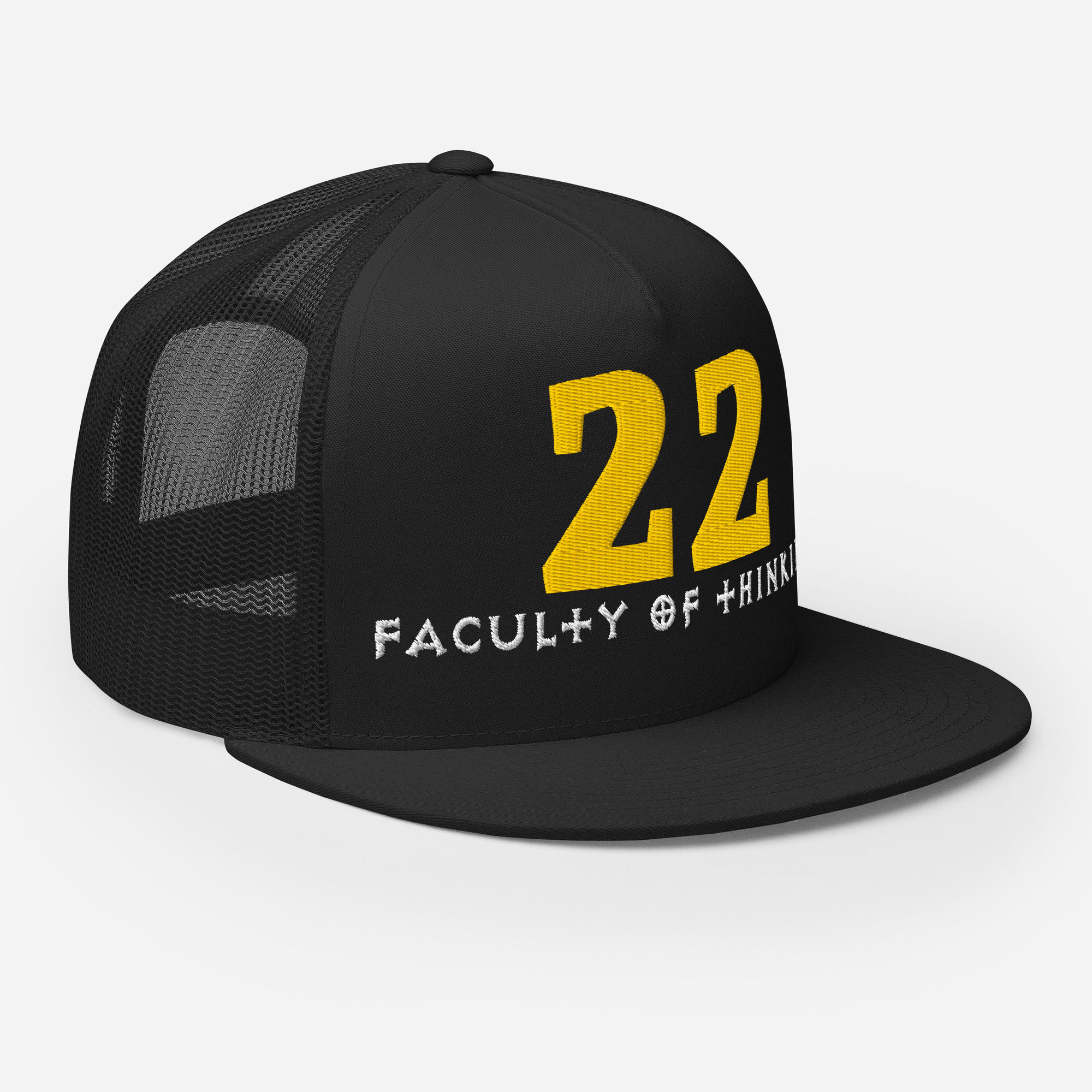 The 22 Faculty Trucker Cap – The Master Builder Edition