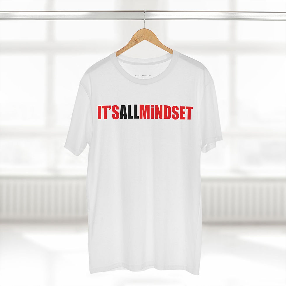 Thumbnail: "It's All Mindset" Tee – The Power of Perspective - MENS