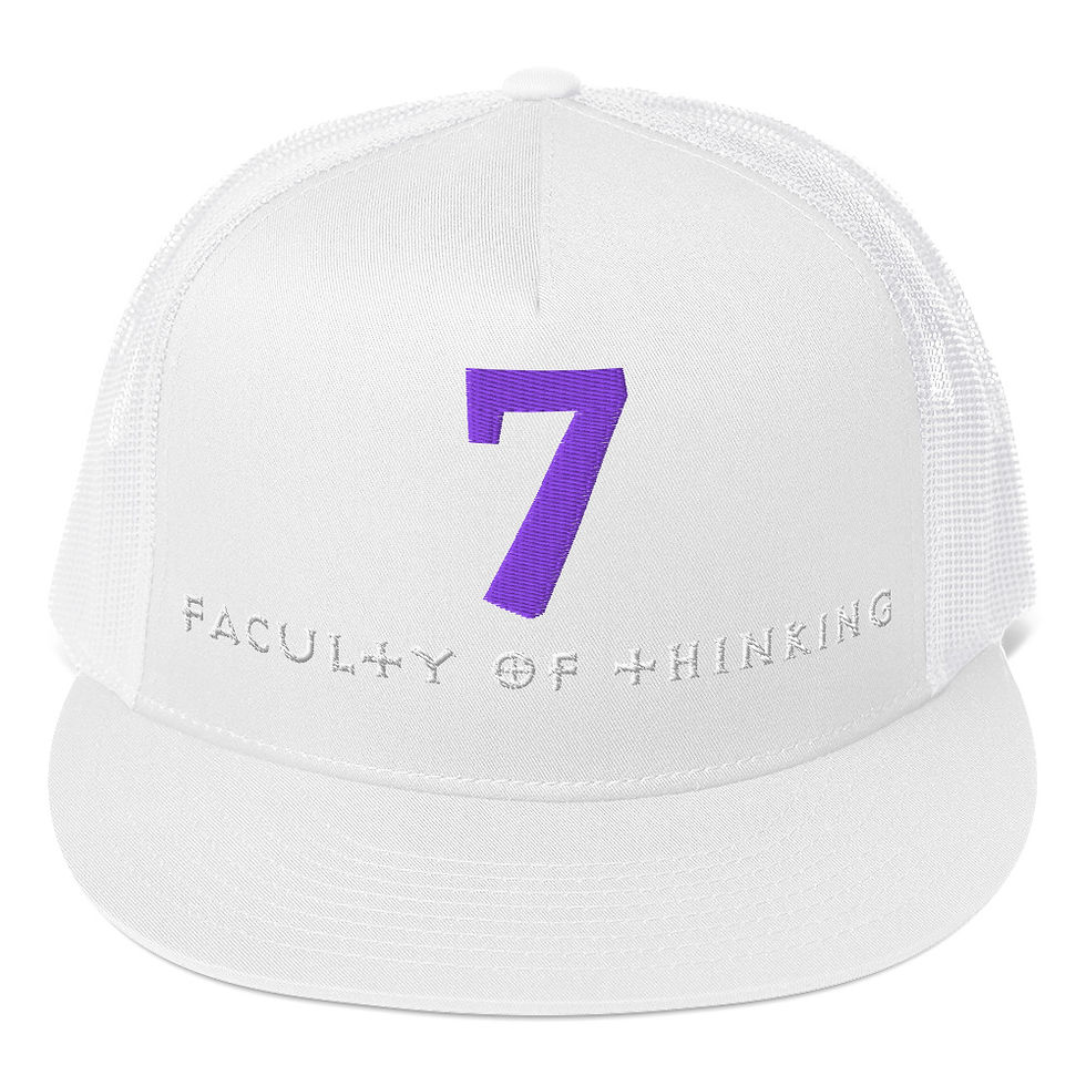Thumbnail: The 7 Faculty Trucker Cap – The Enlightened Edition