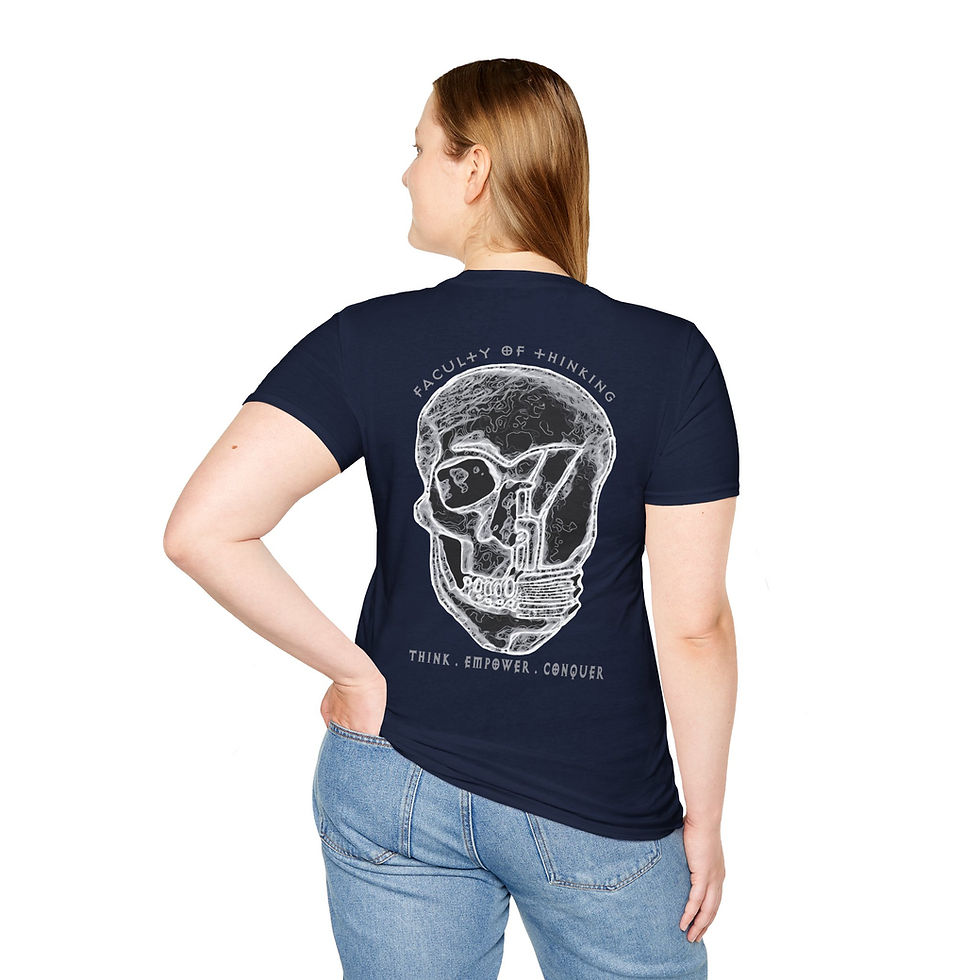 Thumbnail: The Ignis Cranium Tee - Think. Empower. Conquer - Womans