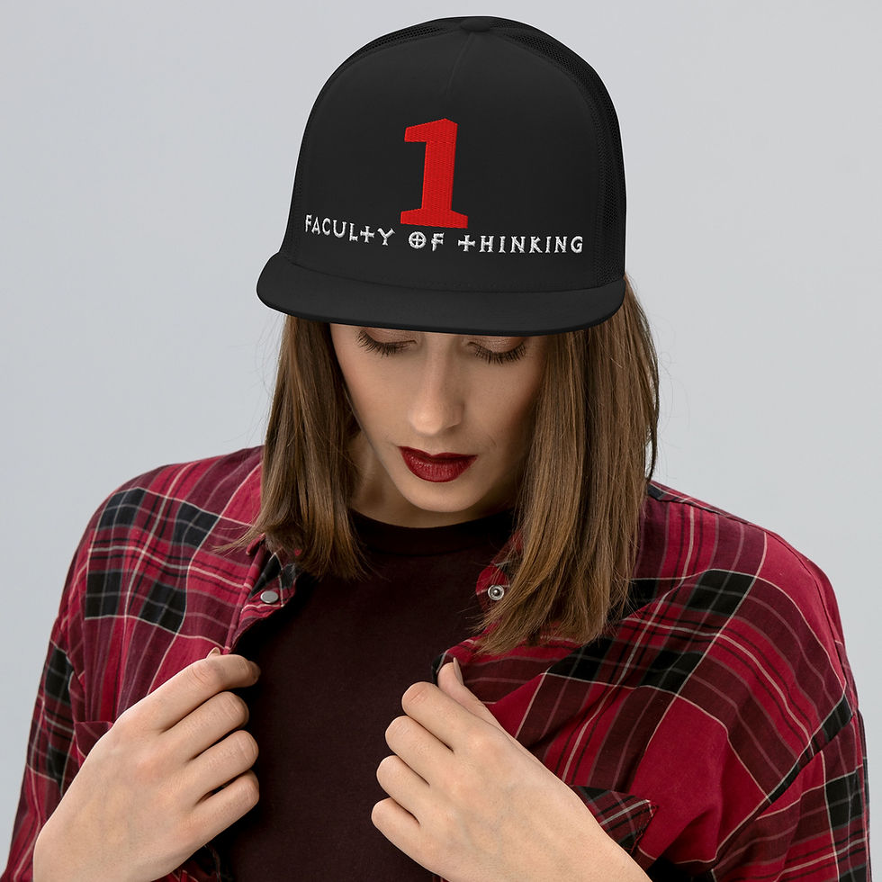 Thumbnail: The 1 Faculty Trucker Cap – The Independent Vision Edition