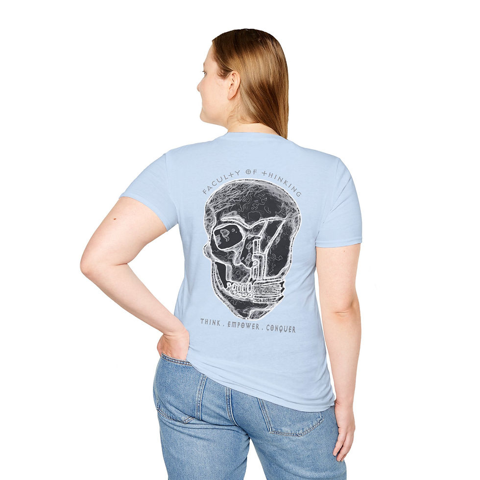 Thumbnail: The Ignis Cranium Tee - Think. Empower. Conquer - Womans
