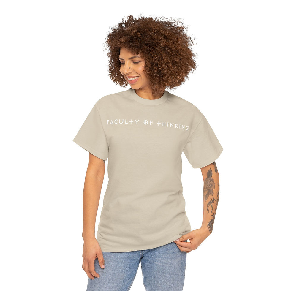 Thumbnail: The Faculty of Thinking Statement Tee - Womans