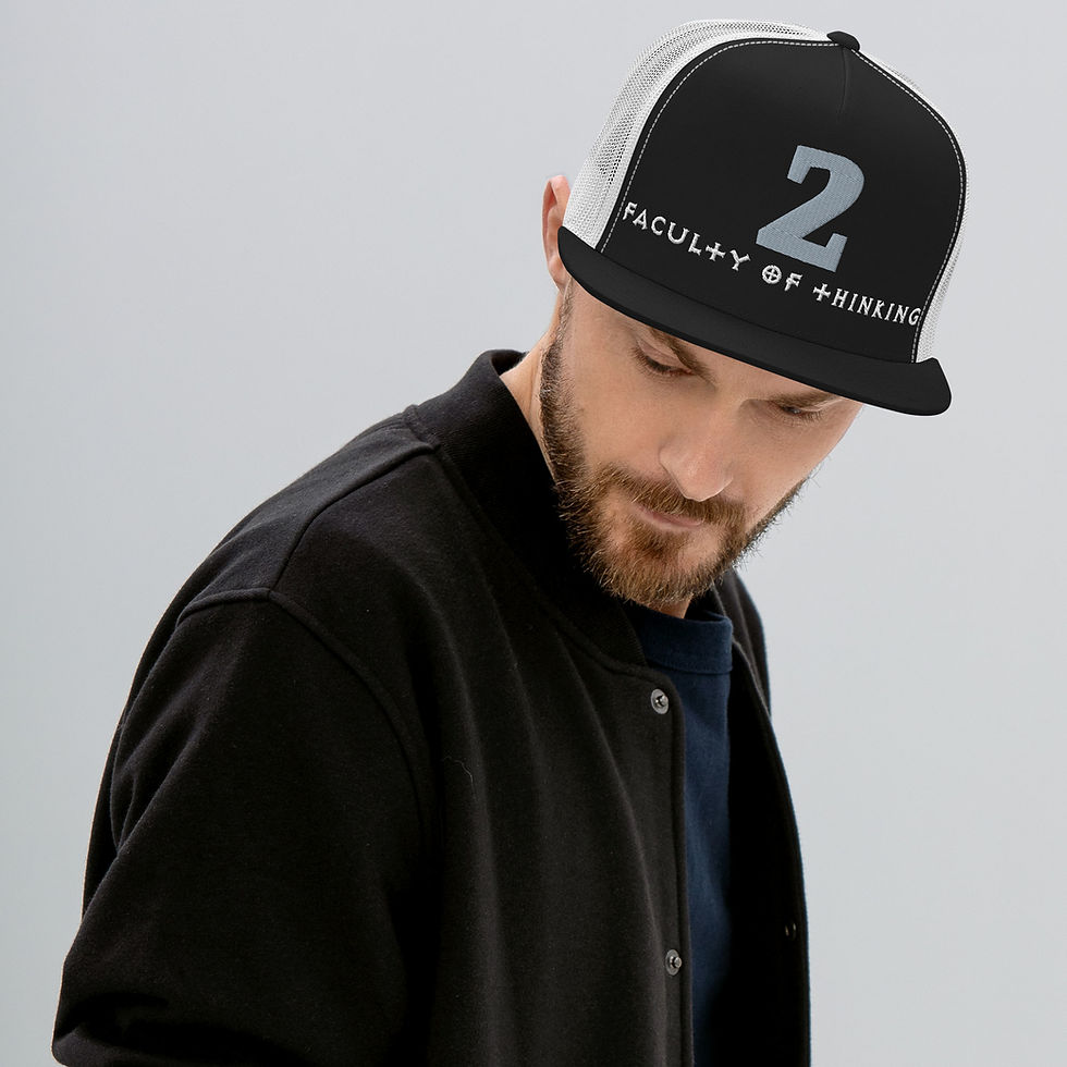 Thumbnail: The 2 Faculty Trucker Cap – The Harmonious Vision Edition