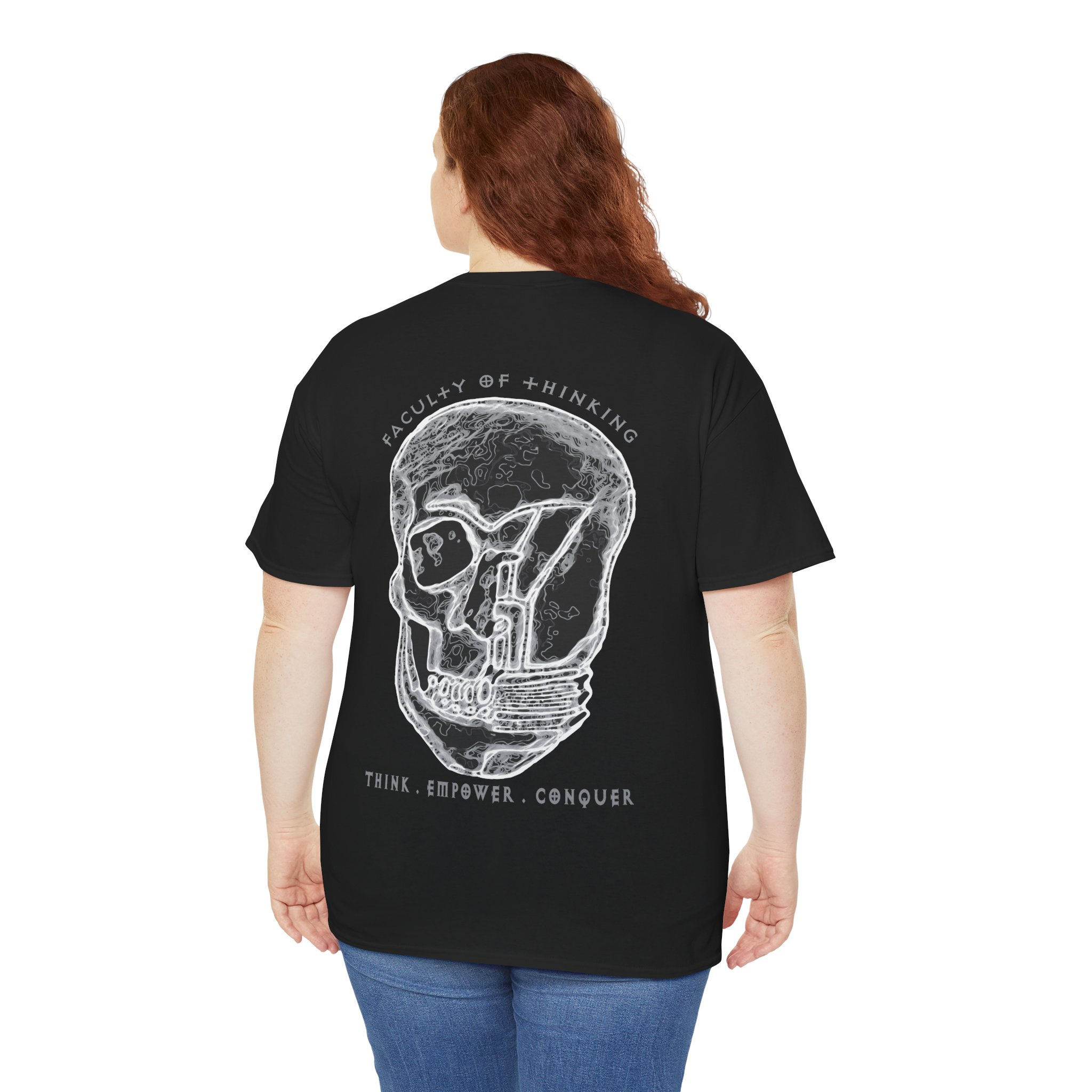 The Ignis Cranium TBG Tee - Think. Empower. Conquer. - Womens