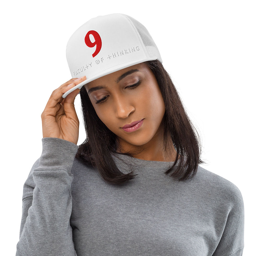 Thumbnail: The 9 Faculty Trucker Cap – The Wisdom Edition