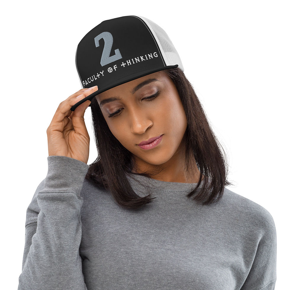 Thumbnail: The 2 Faculty Trucker Cap – The Harmonious Vision Edition