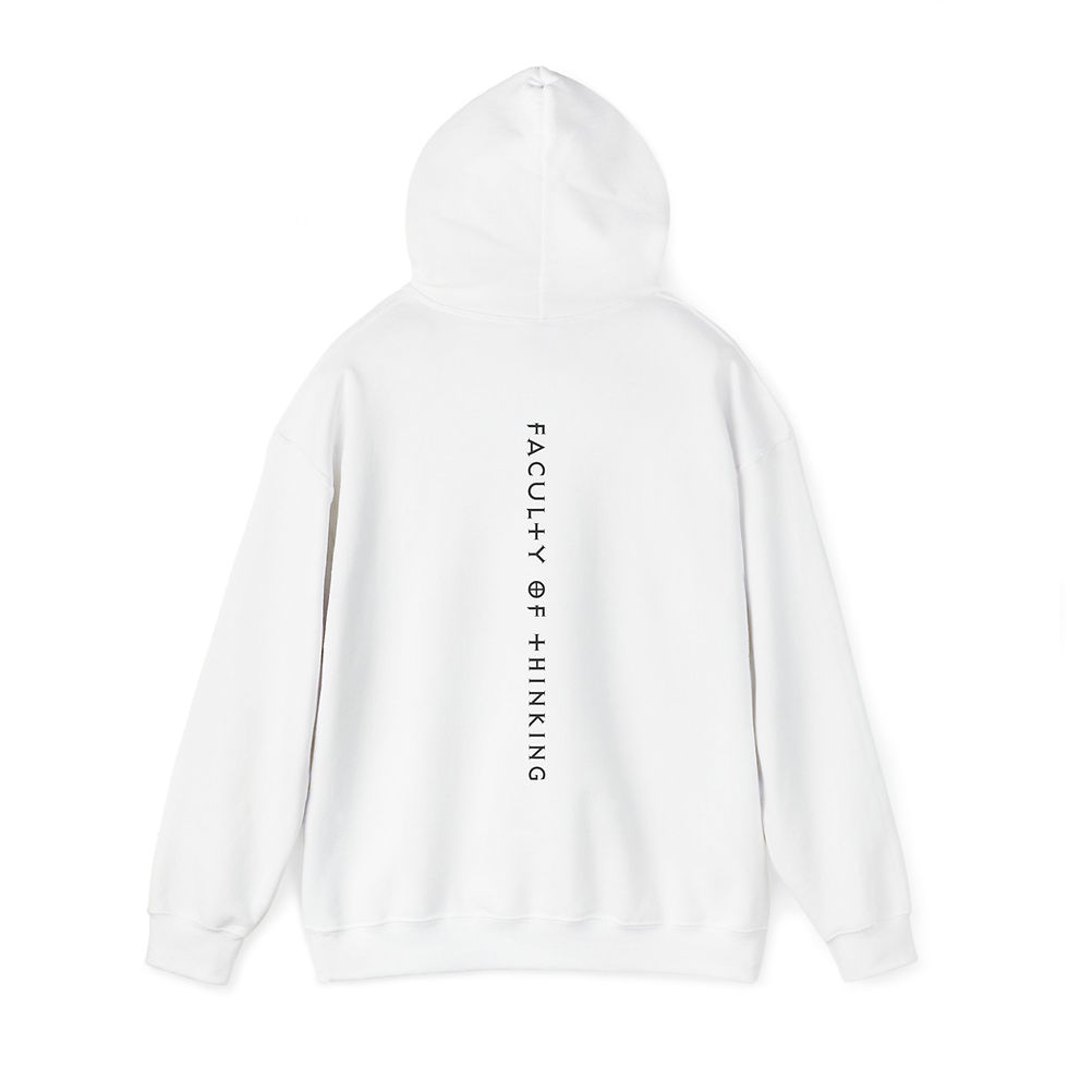 Thumbnail: The Faculty of Thinking Statement Hoodie - Womens