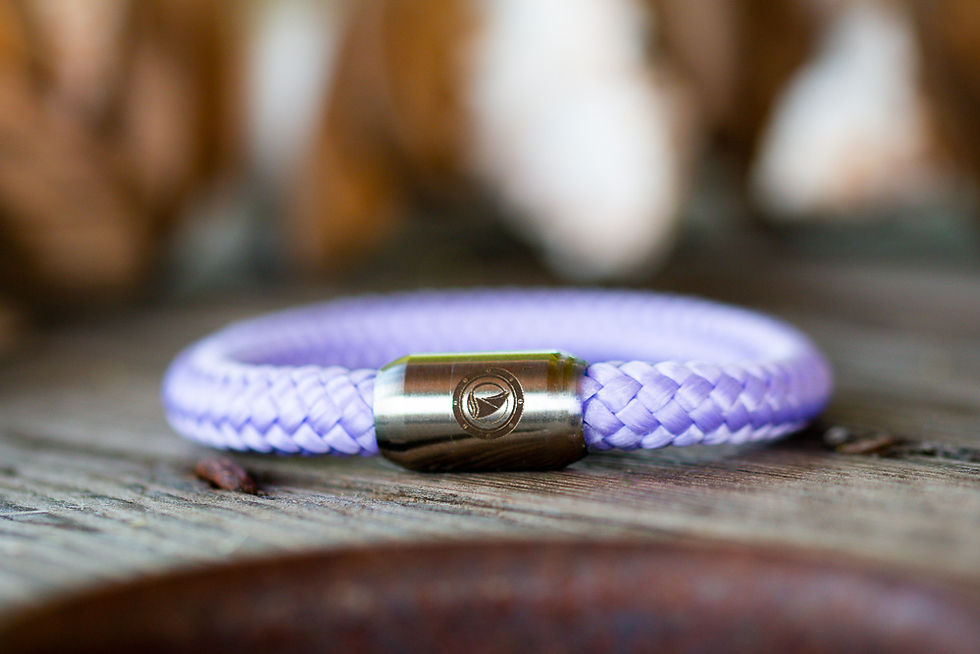 Miniaturbild: ARMBÄNDER I SEEGELTAU "BULLS EYE COLLECTION"