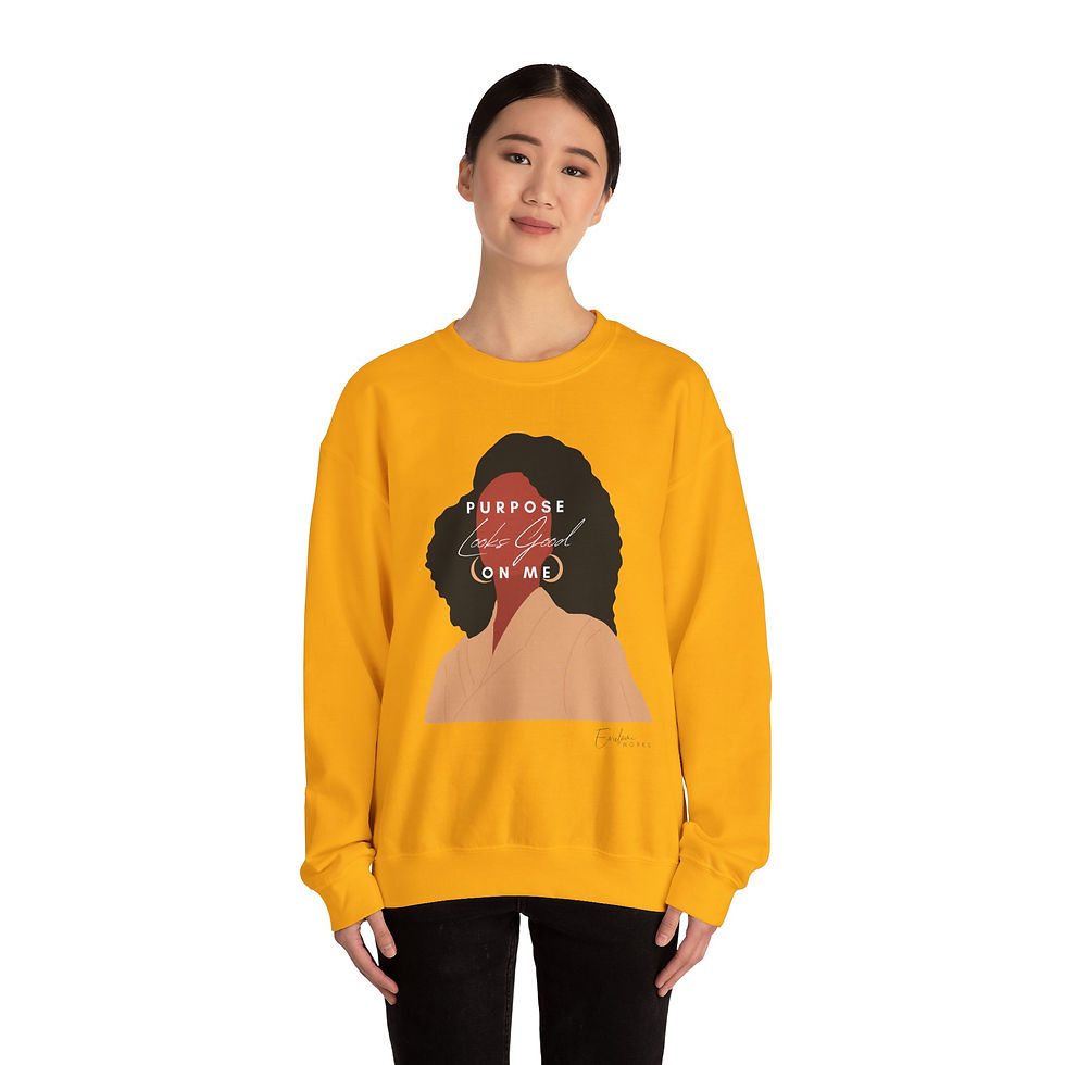 Thumbnail: Purpose Looks Good on Me — Ewulomi Works Signature Crewneck